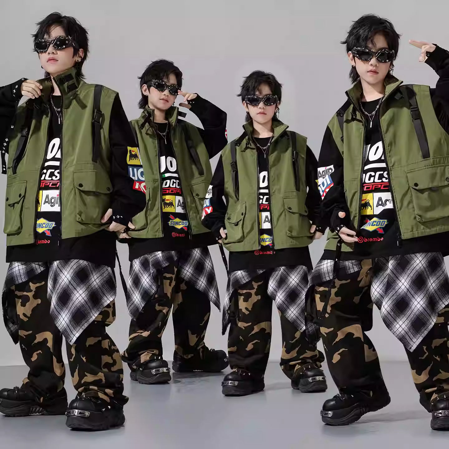 Kids Graphic Print Sweatshirt